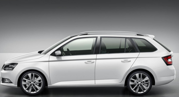 Skoda Fabia Combi 2018 bagageutrymme och mått